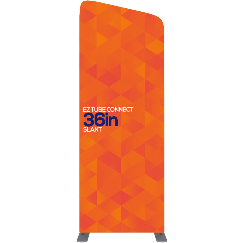 3 ft. EZ Tube® Connect Slanted Top Left — Double Sided Graphic Package